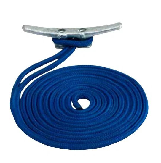 302112015BL-1 – SEA DOG Dock Line, Double Braided Abrasion/ Mildew/ Oil/ Rot/ UV Rays Protection 960 Pounds Working L...